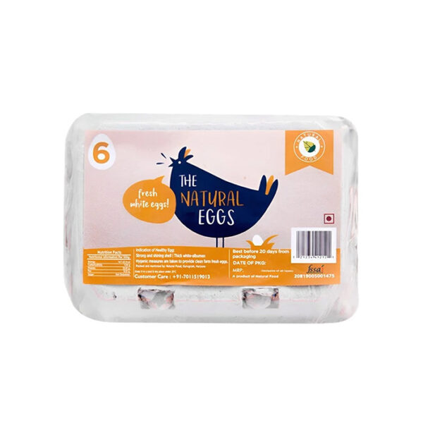 Fresh White Eggs