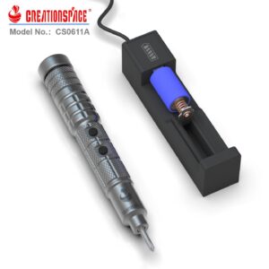 CREATIONSPACE CS0611A (One Battery) Precision Power Screwdriver Rechargeable Mobile Phone Repair Tools